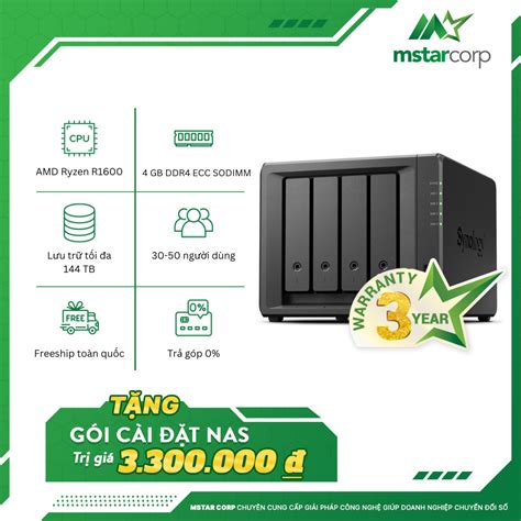 Mstartech phân phối NAS Synology, ổ cứng HDD, phụ kiện NAS.